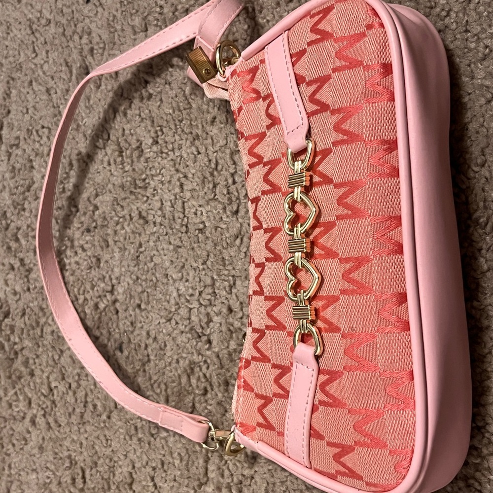 Pink Patterned Women's Bag